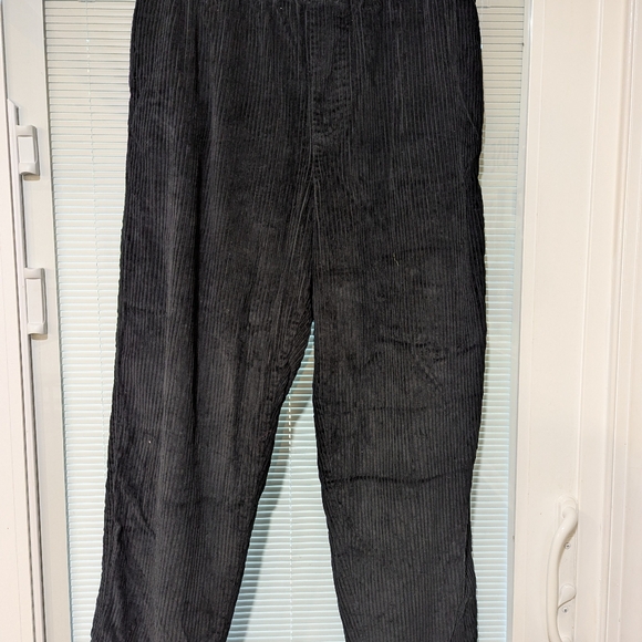 Urban Outfitters Men's Corduroy Joggers Black XL - Picture 5 of 10